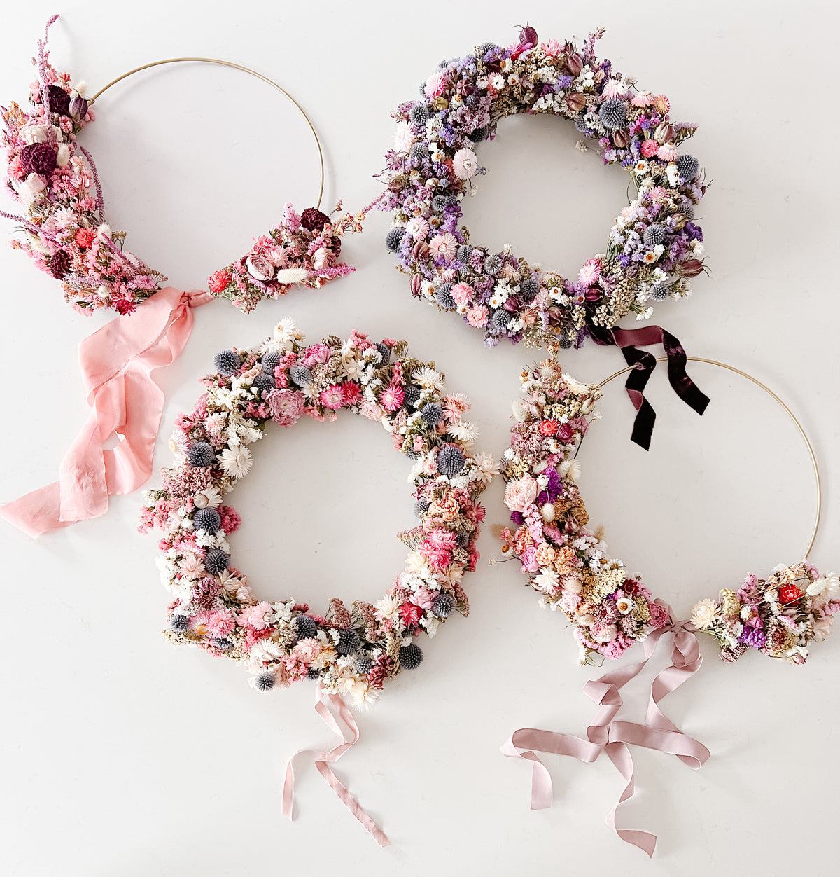 Dried Floral Wreaths