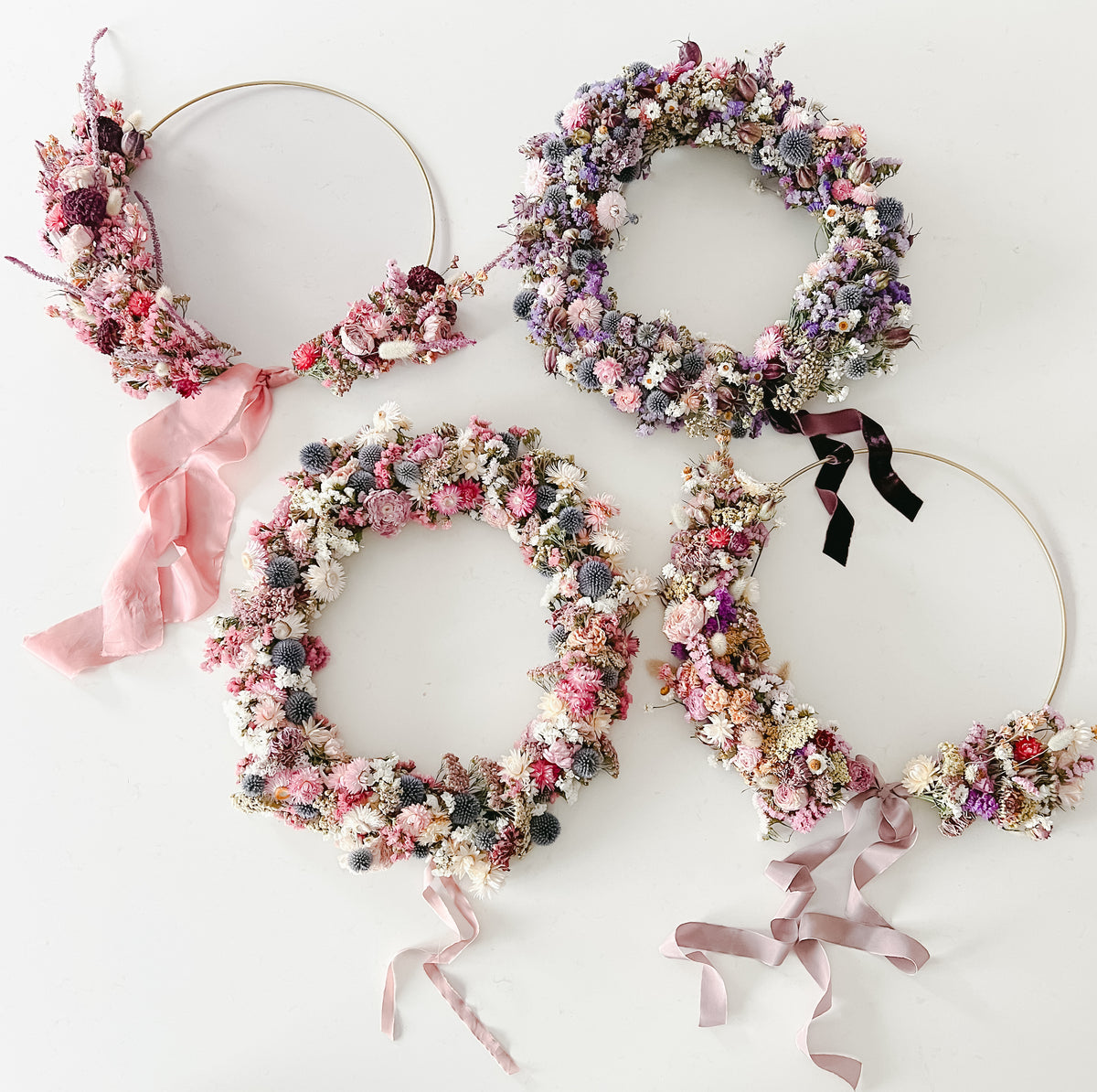 Dried Floral Wreaths