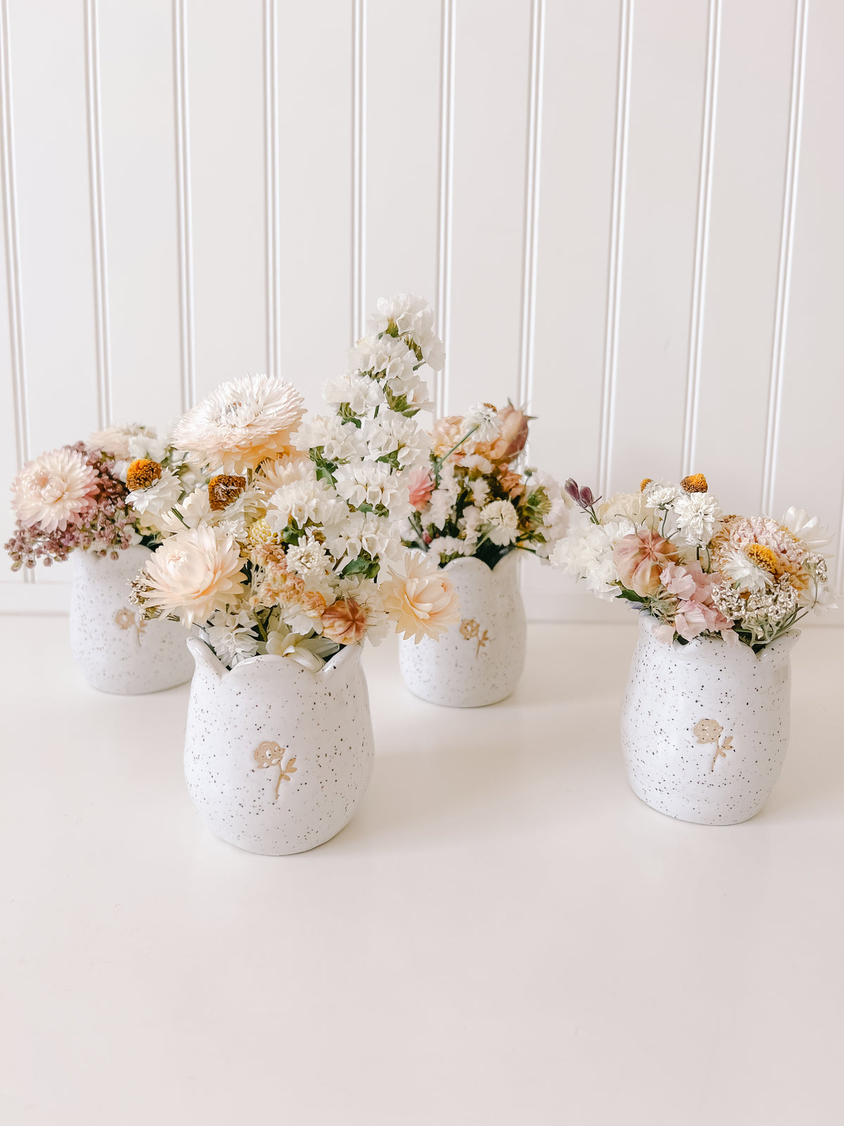 Okey Doecke x 805 Florals - Bud Vase & Dried Florals - Neutrals