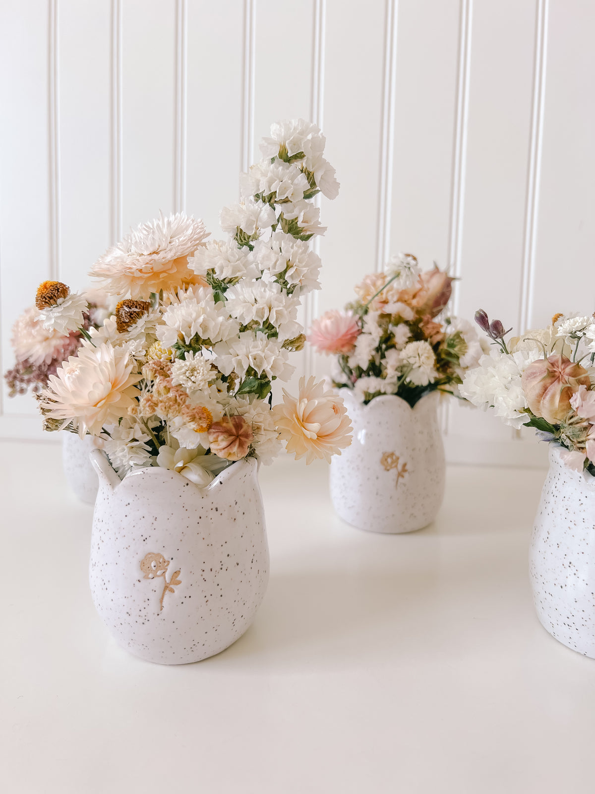 Okey Doecke x 805 Florals - Bud Vase & Dried Florals - Neutrals