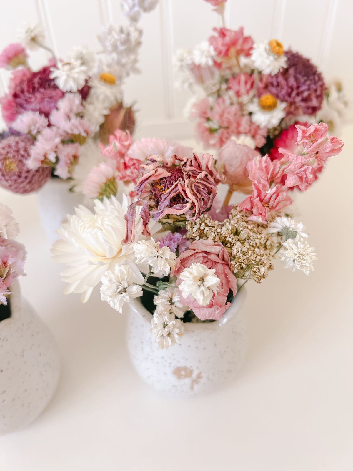 Okey Doecke x 805 Florals - Bud Vase & Dried Florals - Pinks