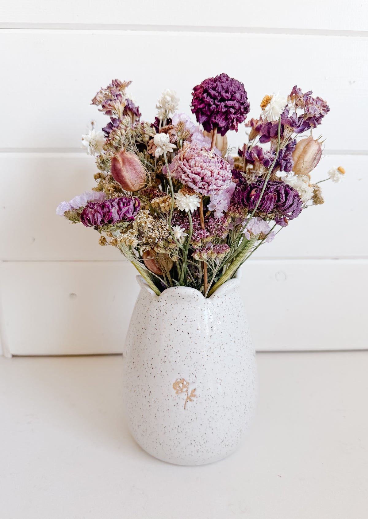 Okey Doecke x 805 Florals - Medium Vase & Dried Florals