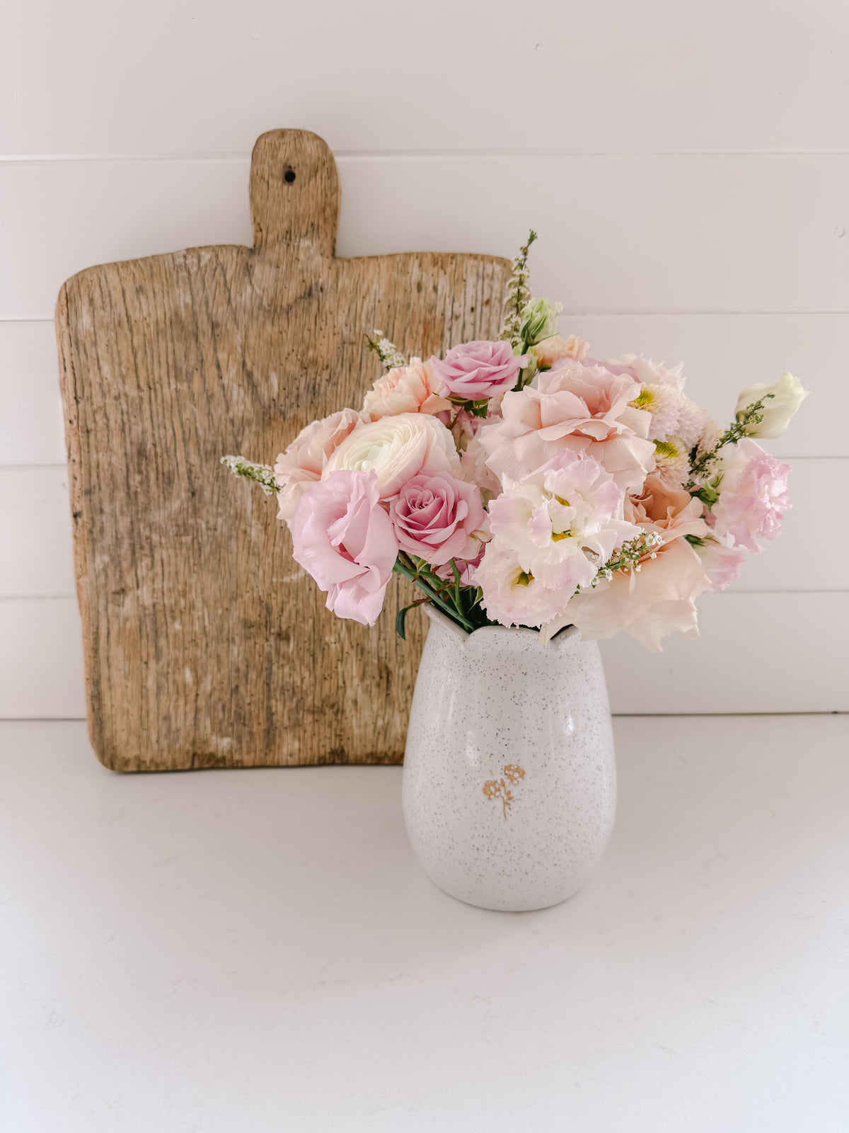 Okey Doecke x 805 Florals - Medium Vase & Fresh Flower Arrangement